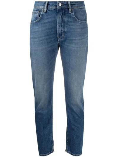 Acne Studios Melk Slim-fit Jeans In Mid Blue