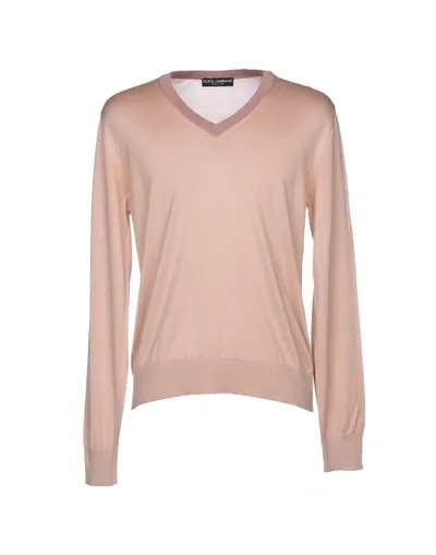 Dolce & Gabbana Sweaters In Pink