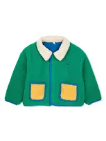 Bobo Choses Babies' Beneath The Moon Reversible Jacket In Blue