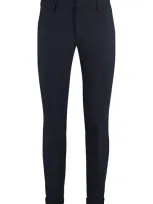 Dondup Trousers  Gaubert In Virgin Wool In Blue