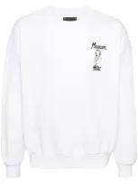 Musium Div. Embroidered Sweater In White